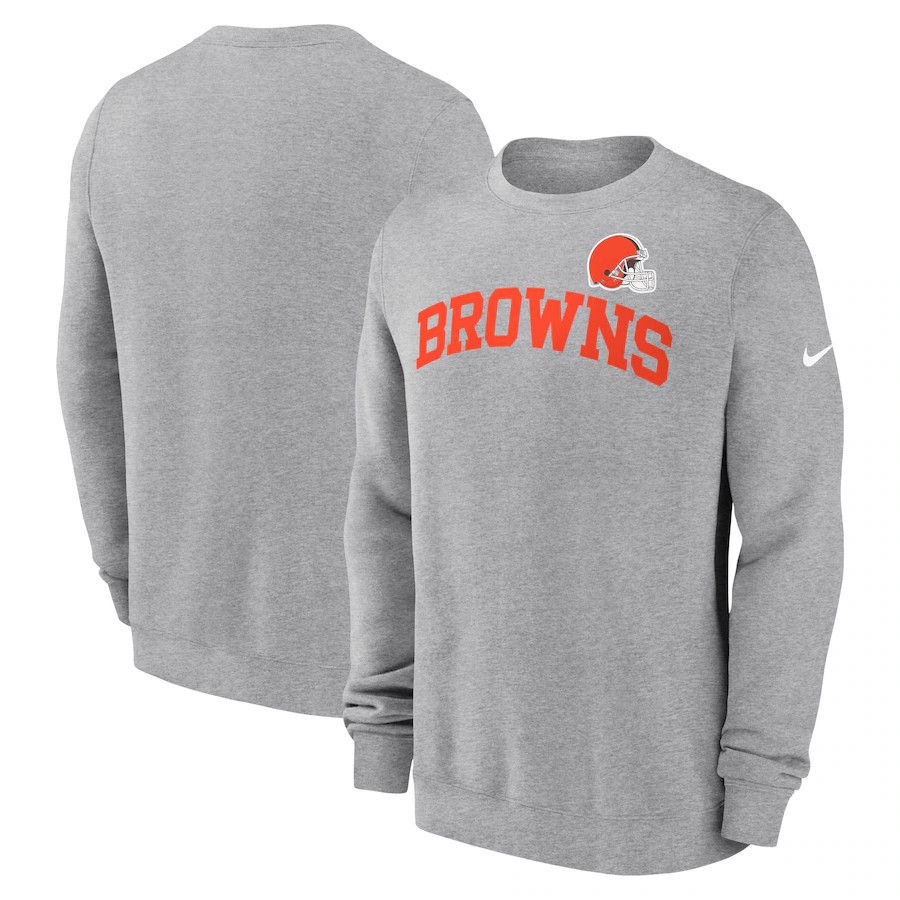Men Cleveland Browns grey style #32 NFL 2024 hoodie->cleveland browns->NFL Jersey